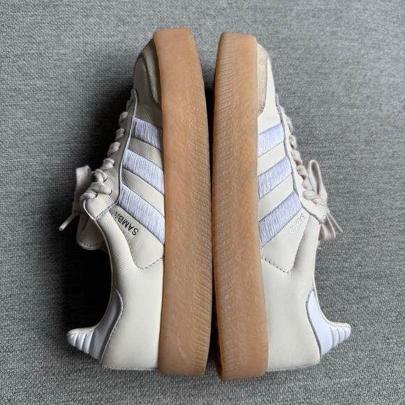 adidas Originals Sambae Wonder White /Silver Metallic" Women's 8.5 Shoe - Picture 7 of 13